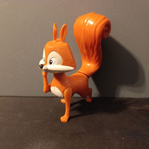 Bucky squirrel Disney collectible figure 2001 used