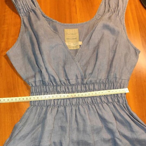 Soul Rebel linen dress like new, lavender blue