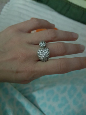Folli Follie silver ring like new