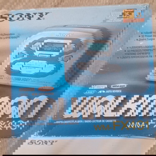 Sony Walkman WM-FX491 Καινούργιο New Old Stock