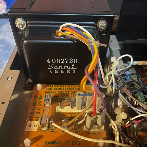 Sansui AU 217 MK2 and 317 amplifiers like new