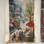 Three Parisian paintings used