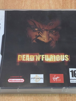 Dead and Furious Nintendo DS like new with original manual