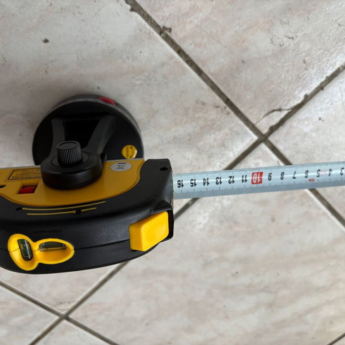 Mannesman laser measure with base and magnet like new