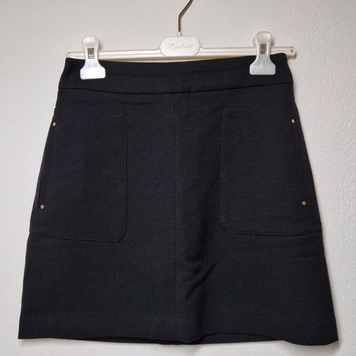 H&M Mini Skirt like new, black and gold, size S