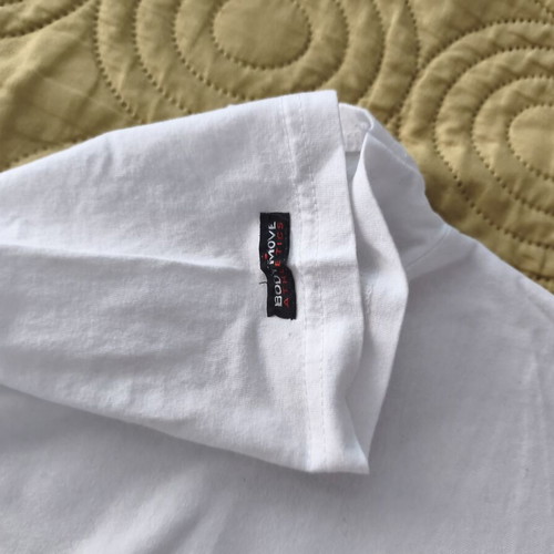 T-shirt Bodymove άσπρο μέγεθος L μεταχειρισμένο