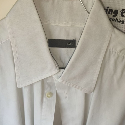 Zara men's shirt like new, sizes S, M, L, light gray