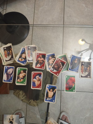 Uno WWE 2010 cards new condition