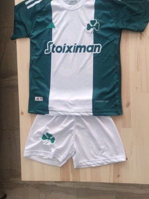 Adidas Paok Kids Jersey Set used, sizes 104-116