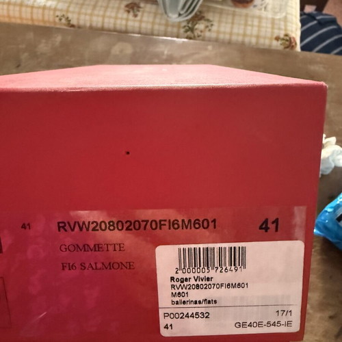 Roger Vivier ballerinas, pink, size 41