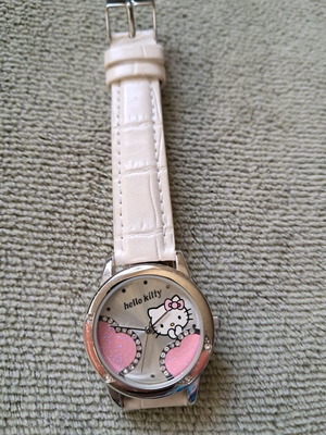 Hello Kitty collectible watch like new, women's, white