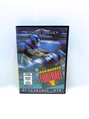 John Madden Football 92 Sega Mega Drive game used, complete in box