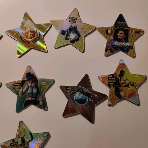 Fortnite star-shaped tags new collectible