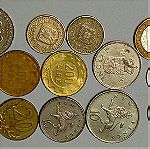  ξένα νομίσματα διάφορα