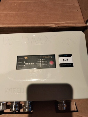 DMX F1 G5 wireless transceiver like new without antenna