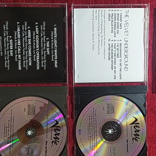 Velvet Underground 5 CD discography like new, rock