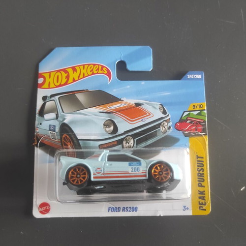 Hot Wheels Gulf Ford RS2000 sealed, new