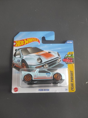 Hot Wheels Gulf Ford RS2000 sealed, new