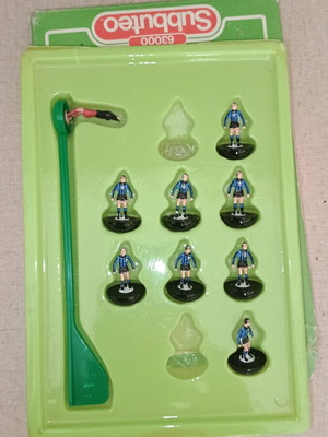 Subbuteo team INTER μεταχειρισμένο, λείπουν δύο παίχτες