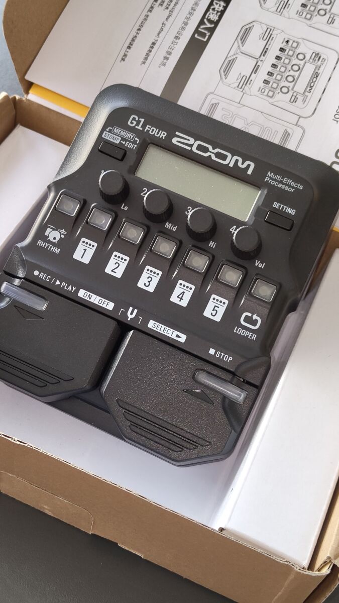 Zoom G1 Four Multi-Effects Guitar Pedal… - € 80,00 - Vendora.cy