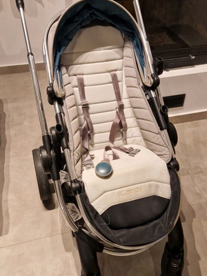 iCandy Peach πολυμορφικό καρότσι μεταχειρισμένο, πολυτελείας, γκρι