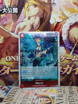 One Piece Marco card near mint
