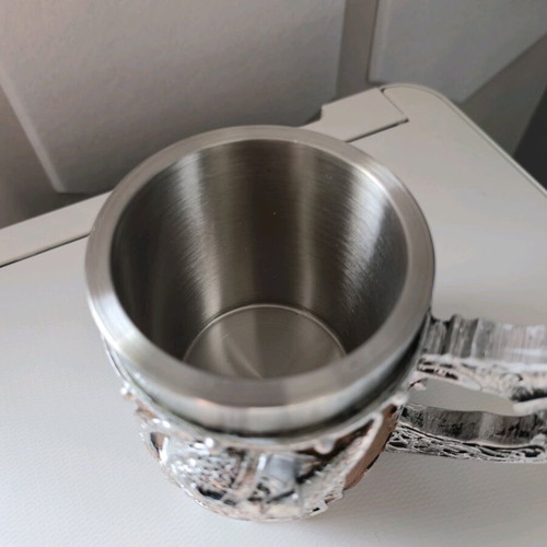 Viking mug stainless steel 400ml new