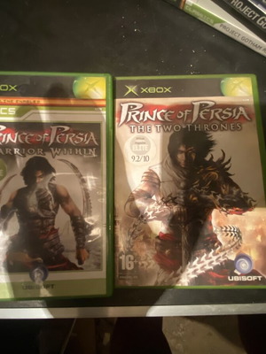 Prince of Persia Warrior Within and The Two Thrones Xbox classic