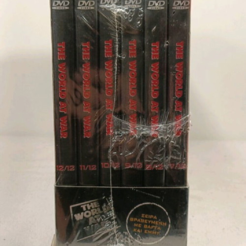 The World At War DVD used, complete 12 DVD series with subtitles