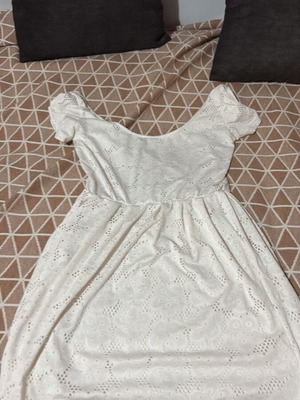 Anel white dress used, size M