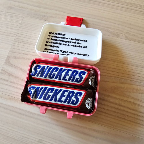 Emergency Box for Hangry Girlfriend or Wife for Valentine's Day