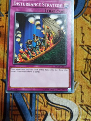 Disturbance Strategy κάρτα Yu-Gi-Oh! σαν καινούργια