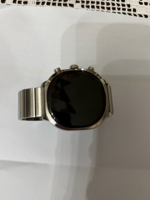 HiFuture AIX Stainless Steel Smartwatch σαν καινούργιο, αδιάβροχο ασημί