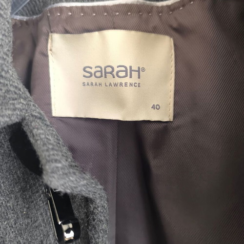 Sarah Lawrence wool jacket gray like new