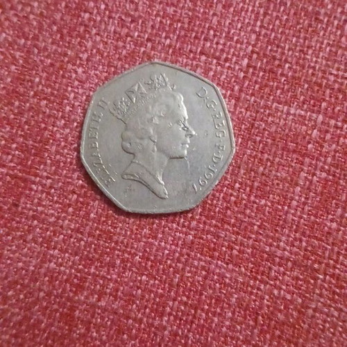 50 Pence coin like new