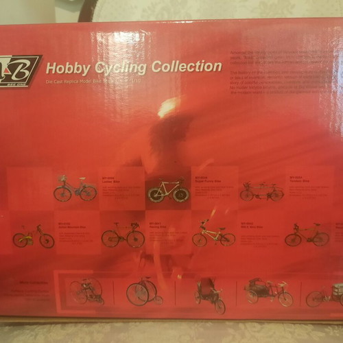 Metal Mountain Bike Miniature like new, scale 1/6-1/10