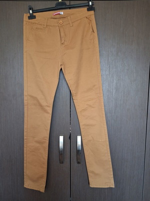Energiers pants for boys 14-16 years used, camel color