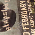 Dropkick Murphys poster signed, 50x70, like new