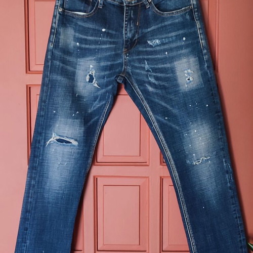 Denim Leox jeans like new, size 40, dark blue, slim fit