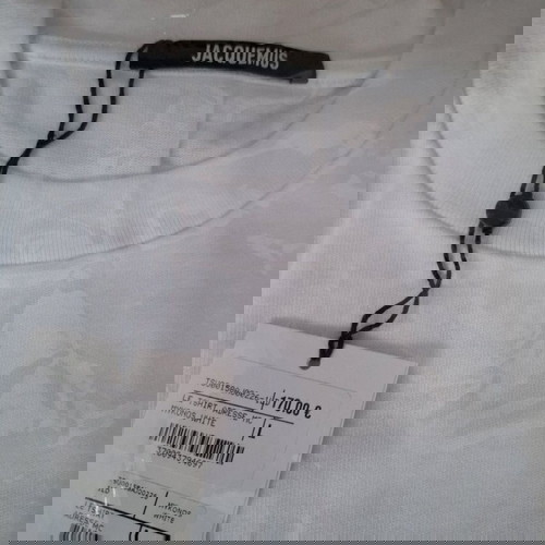JACQUEMOS THE MYKONOS  ADRESS TSHIRT IN WHITE SIZE LARGE ORIGINAL