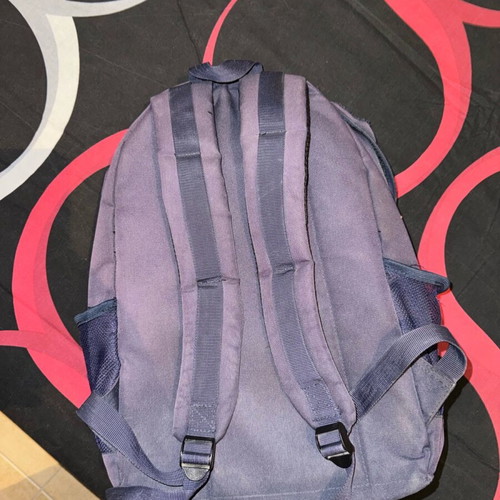 Funky Buddha Blue Backpack Used