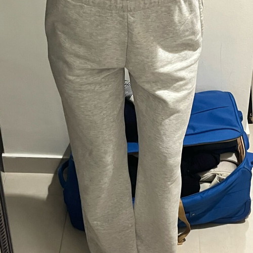 Grey tracksuit like new, athletic without elastic, size M