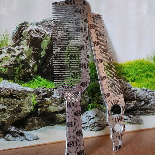 Barber Pegasus Hard Rubber Skulleto professional combs new