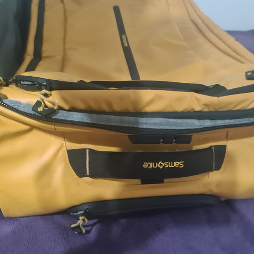 Samsonite Ecodiver wheeled travel bag yellow 79 cm