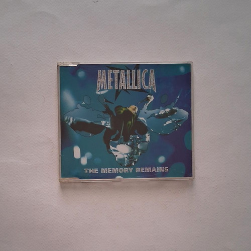 Metallica The Memory Remains CD single used, blue cover, metal