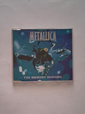 Metallica The Memory Remains CD single used, blue cover, metal