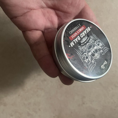 Beard balm vanilla scent 60 gr new