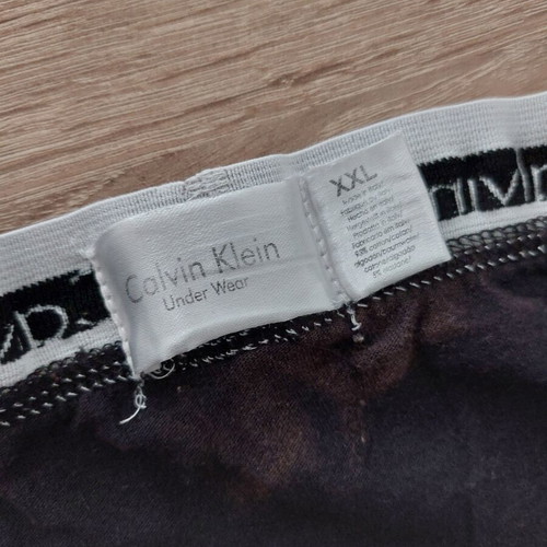 Calvin Klein men's underwear XXL new, black with white waistband