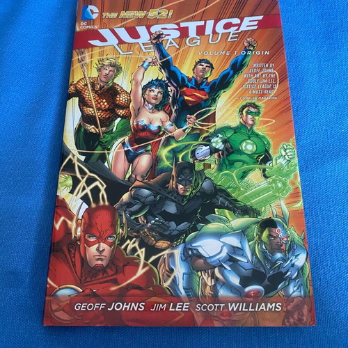 Justice League Volume 1 Origin Hardcover like new