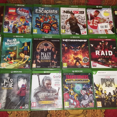 Xbox games new sealed and used in excellent condition